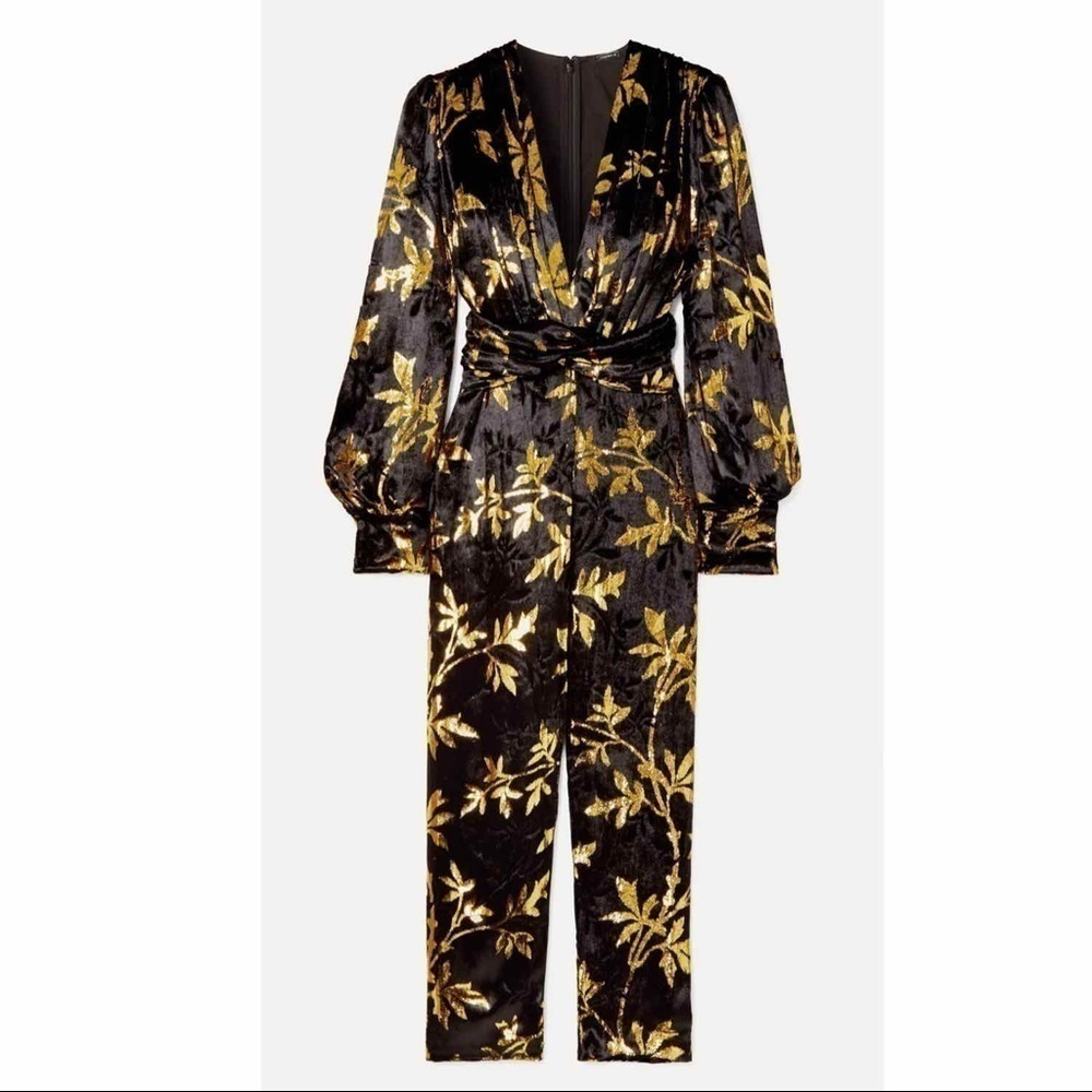 Dodo Bar Or Anatalya Silk Blend Jumpsuit